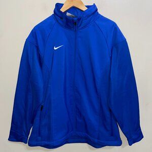 Nike Sphere Woven Mid Weight Hooded Water Repel Blue Jacket Mens XL CI4490-494